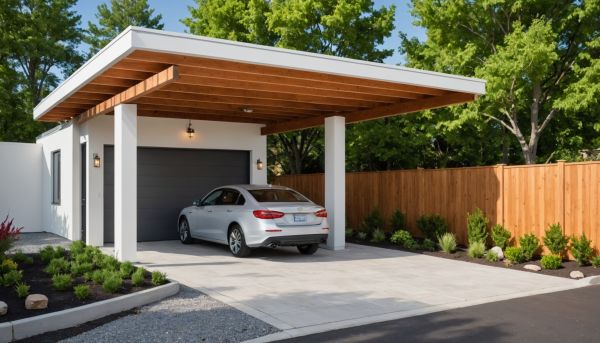 Quel matériau choisir pour l'aménagement extérieur d'un carport ?