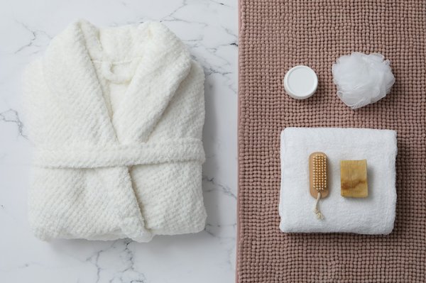 Linge de bain bio : conseils d'entretien d'une cape de bain