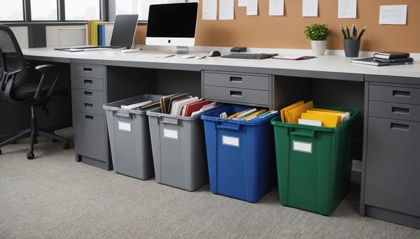 Découvrez nos poubelles de bureau pour un espace de travail optimisé